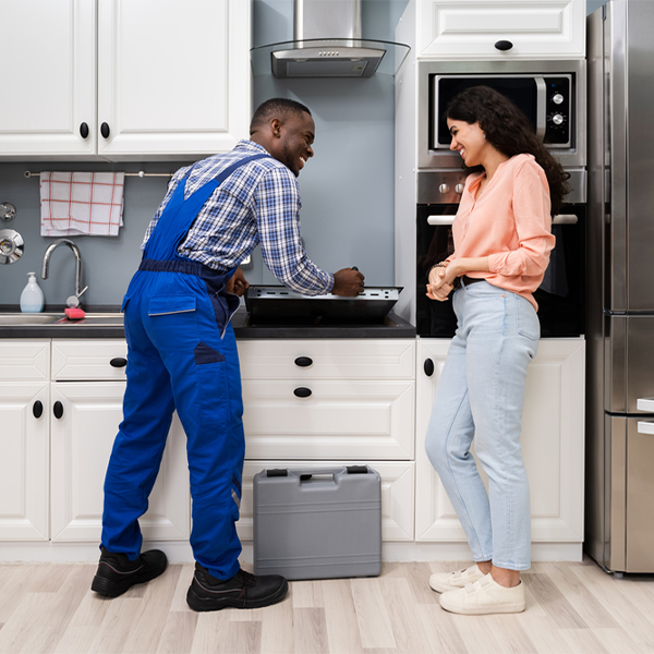 what kind of warranty do you offer on your cooktop repair services in Roland OK